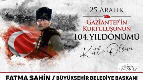 Gaziantep Büyükşehir 25 Aralık’ı unutmadı